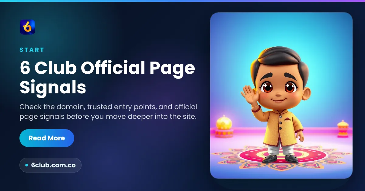 6 Club Official Page Signals