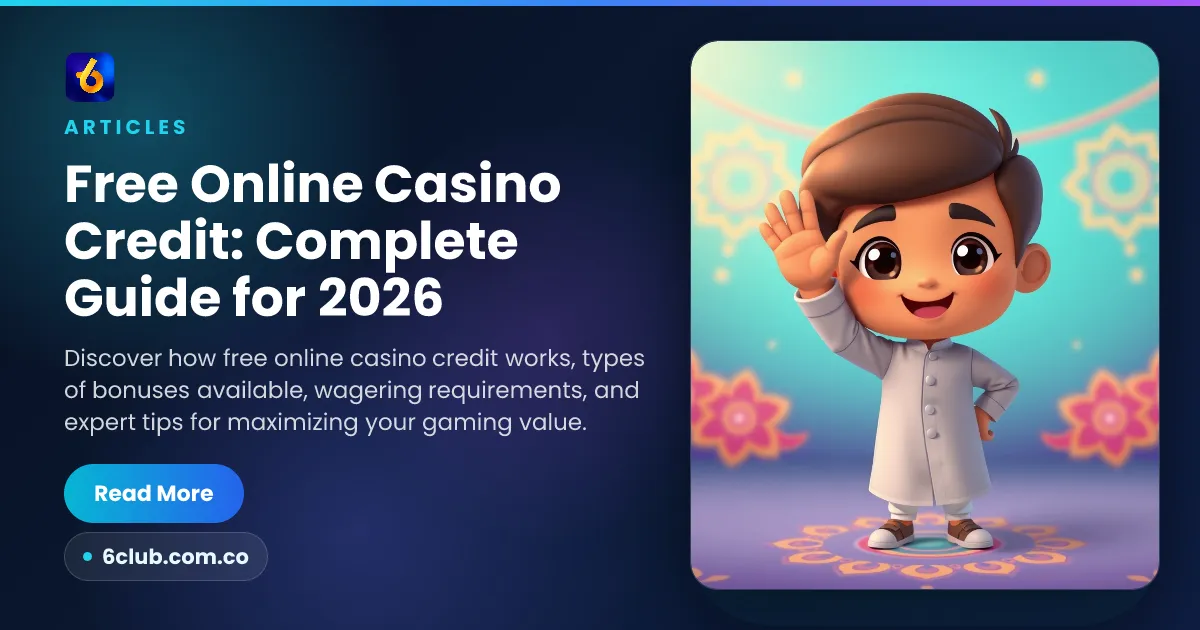 Free Online Casino Credit: Complete Guide for 2026