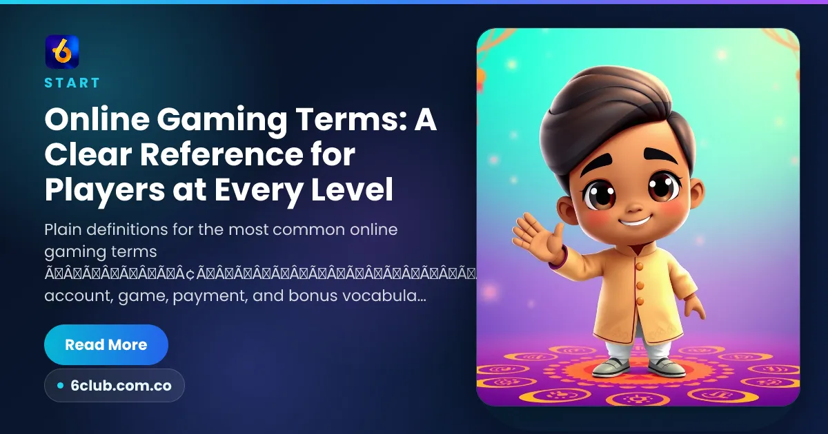 Online Gaming Terms: A Clear Reference for Players at Every Level