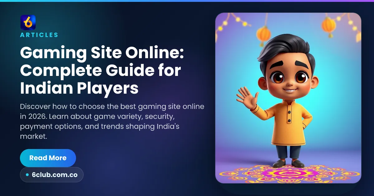 Gaming Site Online: Complete Guide for Indian Players