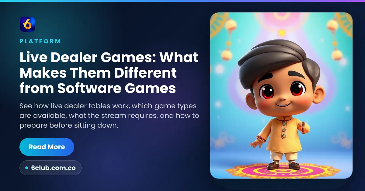 Live Dealer Games: What Makes Them Different from Software Games