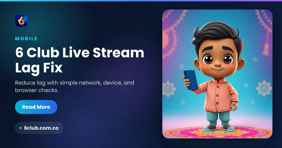 6 Club Live Stream Lag Fix