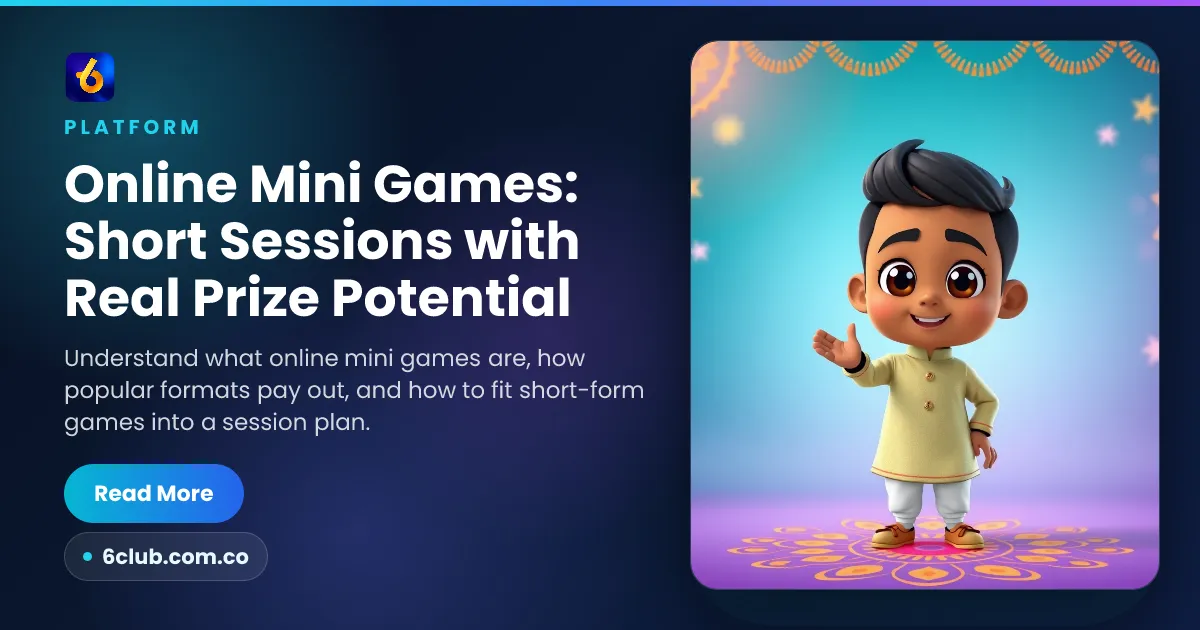 Online Mini Games: Short Sessions with Real Prize Potential