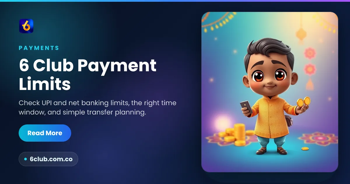6 Club Payment Limits