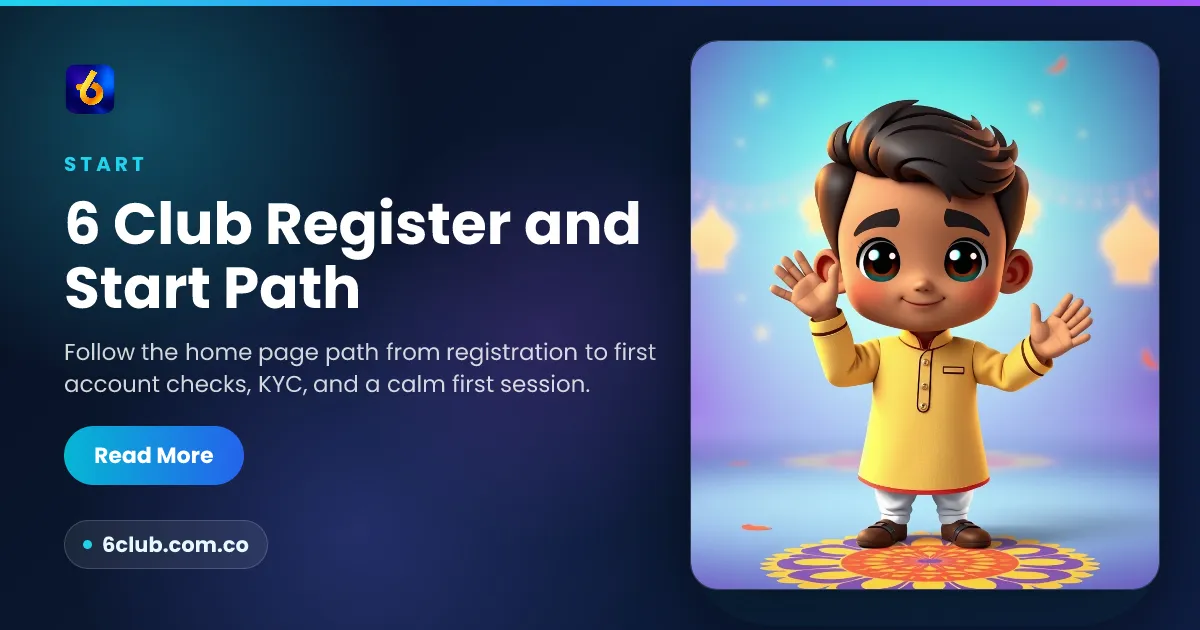6 Club Register and Start Path