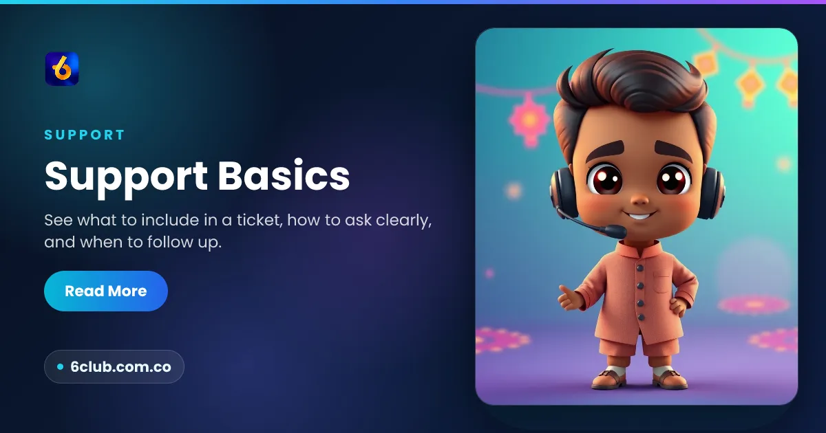 Support Basics