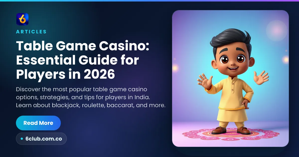 Table Game Casino: Essential Guide for Players in 2026