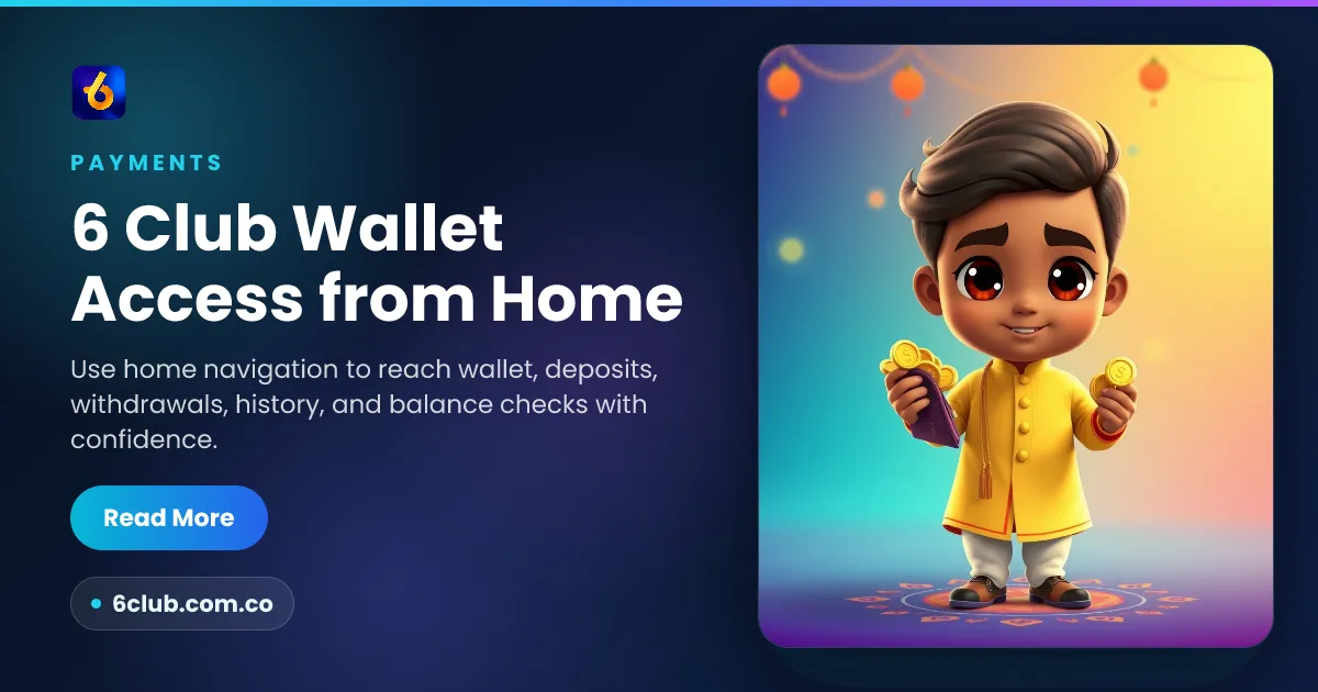 6 Club Wallet Access from Home